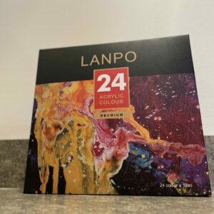 24 Count Painting Set with Canvas