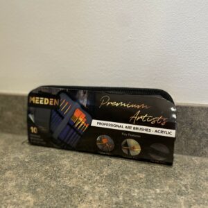10 Pack Brush Set with Zip-Up Kit